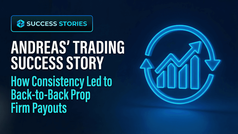 Andreas’ Trading Success Story: How Consistency Led to Back-to-Back Prop Firm Payouts