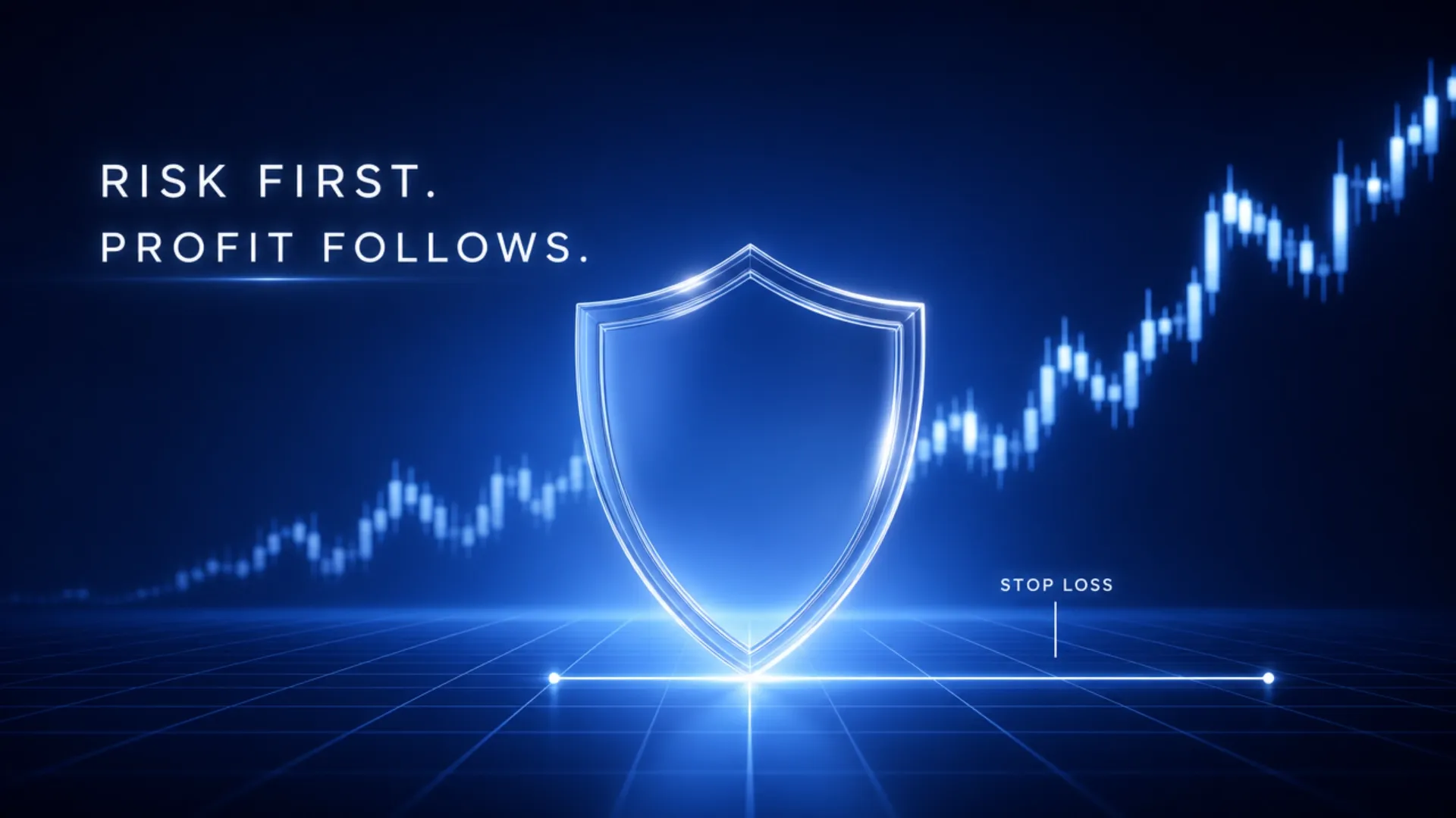 Risk first, profit follows — a shield protecting capital at the stop loss level